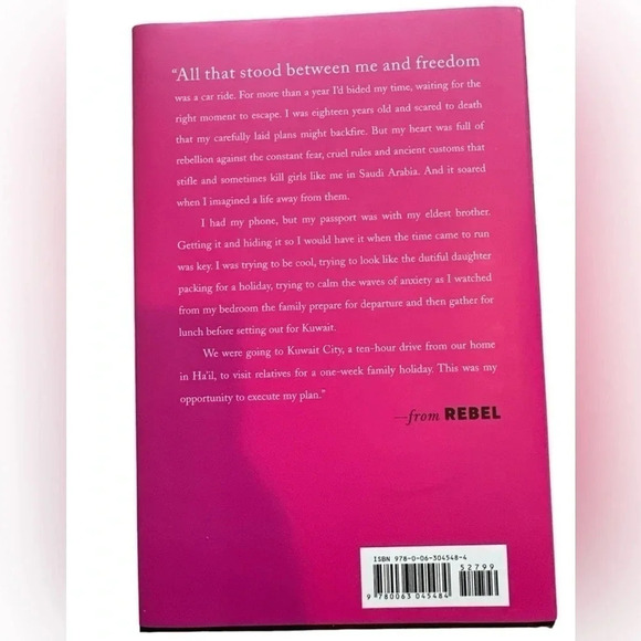 Rebel by Rashaf Mohammed hardback book - Picture 4 of 4